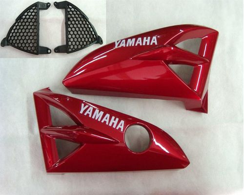 Aba Tanque Ybr125 Vermelho 2005 / 2007 Par