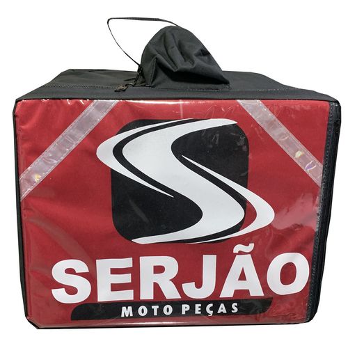 Mochila Bolsa Bag Motoboy Delivery Pizza Isopor Serjão Moto Peças