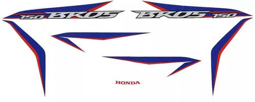 Faixa Adesiva Nxr Bros 150 2010 a 2014 Varias Cores