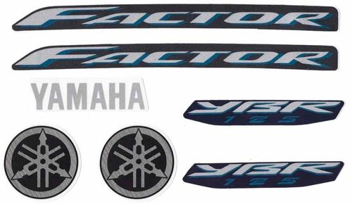 Faixa Adesiva Factor 125 2009 a 2014 Cores