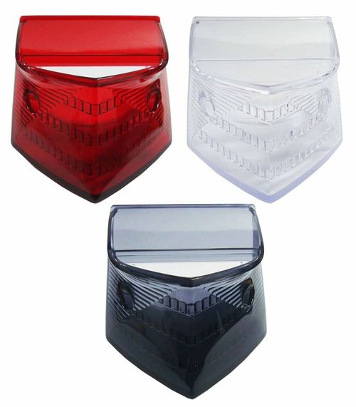 Lente Lanterna Cb 300 Xre 300 Cristal, Vermelha ou Fumê