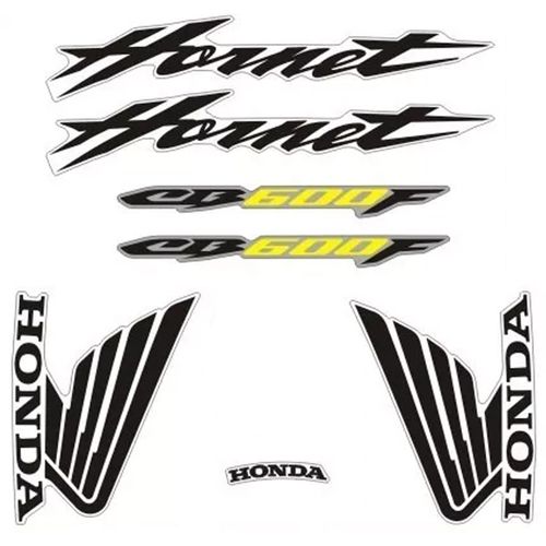 Kit Faixa Adesivo Cb600 Hornet 2005 A 2013 Varias Cores