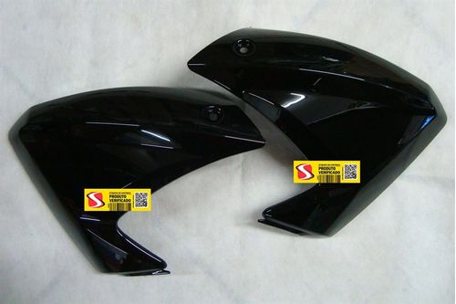 Aba Tanque Preta Fan 125 , Fan 150 2014 / 2015 Par