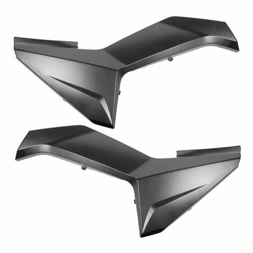 Tampa Lateral Carenagem Titan 160 Ex 2016 a 2018 Prata Escuro