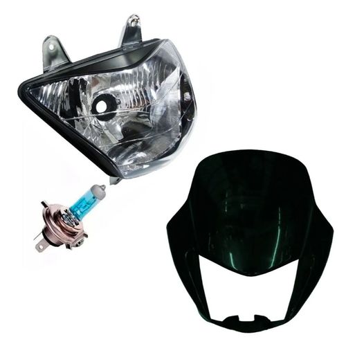 Farol Nx4 Falcon Lampada Carenagem Farol Verde 2004/2005