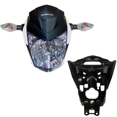 Farol Fan 160 2022 Kit Frontal 22 Com Suporte E Pisca Cores
