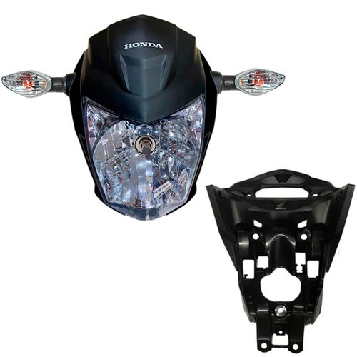Farol Fan 160 2022 Kit Frontal 22 Com Suporte E Pisca Cores