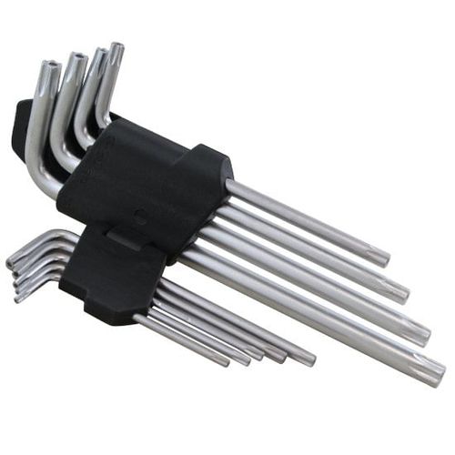 Jogo De Chaves Torx Crv 180Mm C/ Org 9 Peças - Black Jack