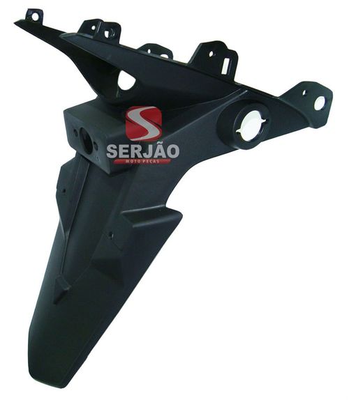 Paralama Placa Traseiro Fan125 2014 a 2017, Titan150, Fan150 2014-2015 Não Serve na Ex, Fan160