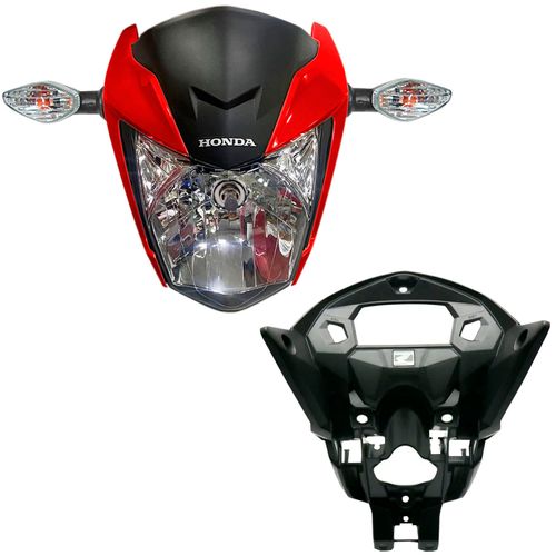 Farol Titan160 Cg 160 Frente 2022 Suporte Pisca Cores