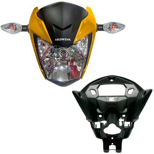 Farol Titan160 Cg 160 Frente 2022 Suporte Pisca Cores