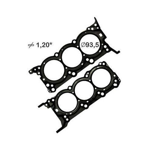 JUNTA DO CABECOTE - PAR HYUNDAI SANTA FE | AZERA 3.5L V6 24V | KIA CARNVAL | SORENTO 3.5L V6 24V G6C - BASTOS