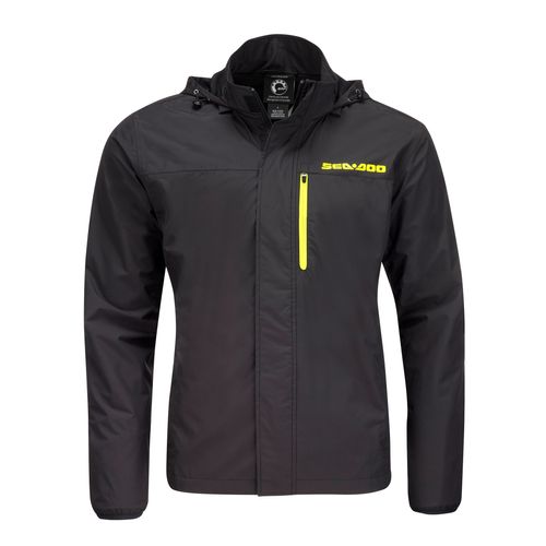 JAQUETA CORTA VENTO MASCULINA SEA-DOO - PRETA