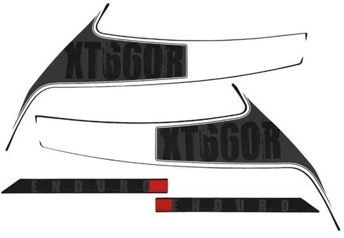 Faixa Adesiva Xt660 Xt 660 Conjunto