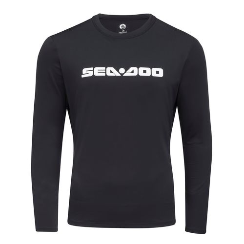 CAMISA LYCRA SEADOO LONGA - PRETA
