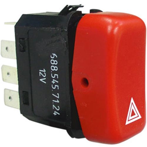 Interruptor Luz Emerg 24v Mercedes Caminhões e Ônibus Ap 88
