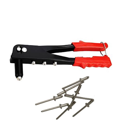 Rebitadeira Manual Com 4 Bicos E 40 Rebites - 723 - Western