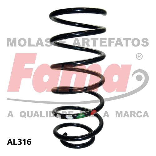 MOLA SUSPENSAO DIANTEIRA / FIORINO PICK-UP 94- / FAMA AL316
