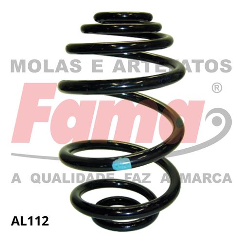 MOLA SUSPENSAO TRASEIRA / CORSA 02-  MOD.NOVO HATCH / FAMA AL112