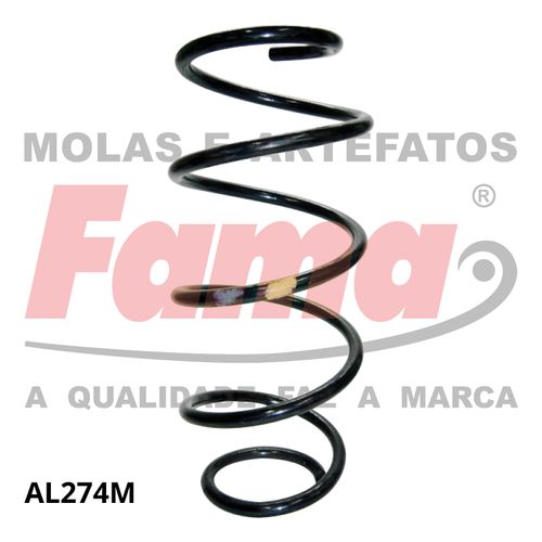 MOLA SUSPENSAO DIANTEIRA / GOL 08- G.V/G.VI / FAMA AL274M