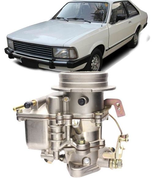 Carburador Corcel 2 Belina 2 Del Rey 1.6 a Alcool Modelo Weber Dfv 228 Novo