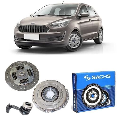 Kit de Embreagem Completo Ford Ka 1.0/1.5 12V 3cc 2014 a 2022 Ecosport 1.5 2017 a 2022 - Sachs