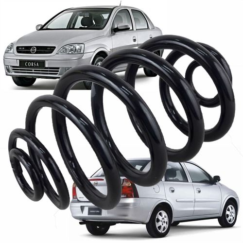 Mola Traseira Aliperti com GNV Chevrolet Novo Corsa Sedan 2002 até 2012