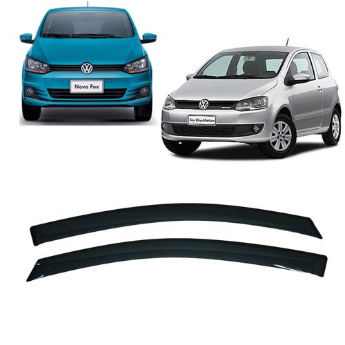 Calha de Chuva 2 Portas Volkswagen Fox 2003 até 2014