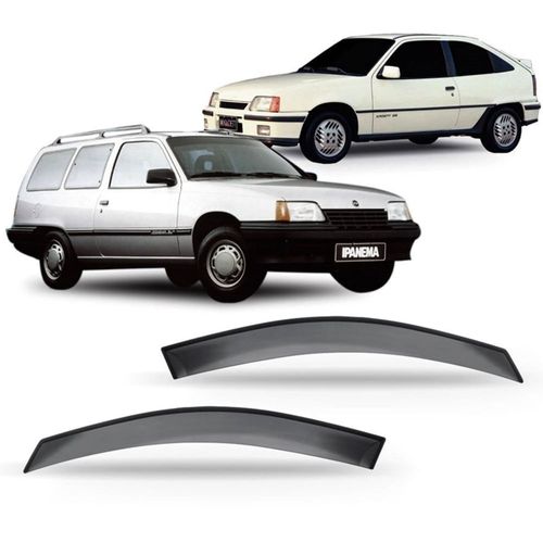 Calha de Chuva 2 Portas<br>Kadett e Ipanema 88 até 98