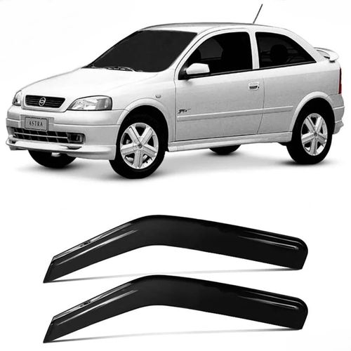Calha de Chuva 2 Portas<br>Astra Hatch 99 até 2011