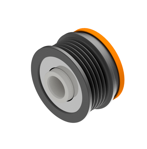 Polia Roda Livre BZM 1015 Fiat Doblo Palio Stilo GM Meriva ZEN 5518
