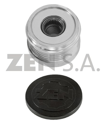 Polia Roda Livre Alternador ZEN 5468 Nissan Renault Clio Kangoo Megane Scenic Symbol Twingo Thalia