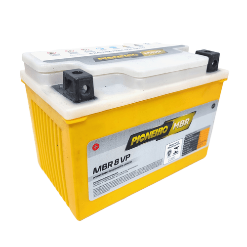 Bateria 8Ah Cb 500 / Xt 600 / Kansas 150 / Shadow 600 - Pioneiro