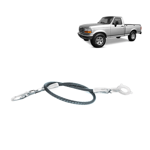 Cabo Aco Limitador Tampa Traseira F1000 Lado Esquerdo 98..