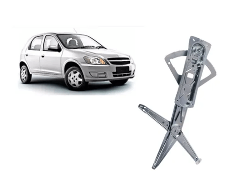 Maquina Vidro Celta Prisma 4 P 2007/ Diant Esq Manual