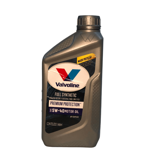 Óleo Lubrificante Full Synthetic Valvoline Premium Protection 5W40 - 946ML