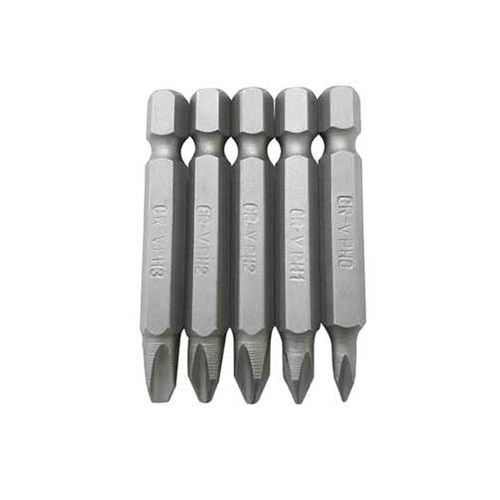 Jogo de Bits Phillips Com 05 Peças - Longo 50mm - Fertak