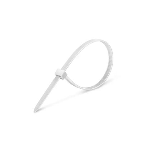 Abraçadeira de Nylon 100 x 2,5 Branca com 1000 Peças -  Fertak