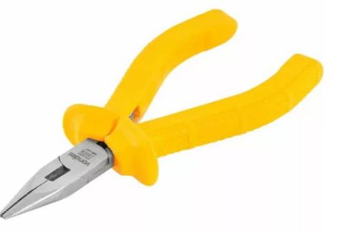 Alicate Bico Meia Cana Reto 4.1/2" Sem Acabamento