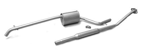 Kit Silencioso Escapamento Renault Kwid 2017 À 2021