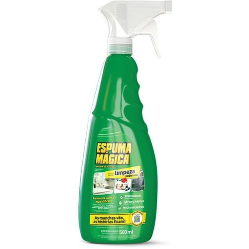 Limpador Multiuso Limpeza Poderosa Espuma Magica 500ml PROAUTO 4872