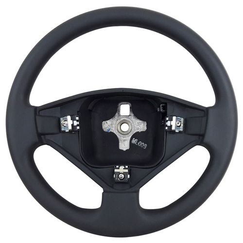 Volante de Direção Original Fiat da Cor Preto sem Tampa da Buzina Idea 06 até 2010 Palio 04 até 2017 Siena Strada e Weekend 04 até 2012