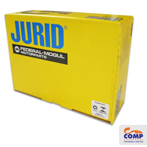 Sapata de Freio Traseira Berlingo C4 Picasso Xsara Picasso Ecosport 405 hoggar Partner 1987 em diante Jurid HQJ-531A sistema TRW Com Haste