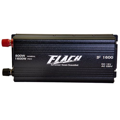 Inversor de Tensão IF1600 - 12v/220v - 800W Nominal 1600W Pico