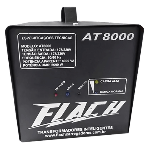 Auto Transformador Inteligente Flach - AT8000