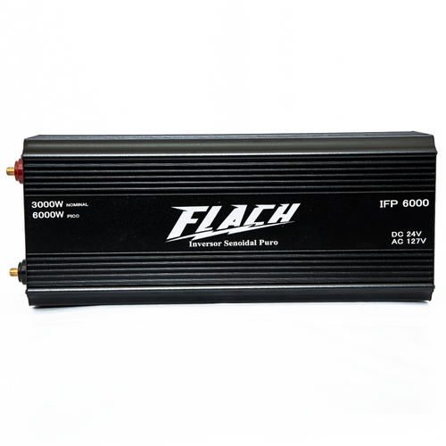 Inversor de Tensão IFP6000 - 24v/127v - 3000W Nominal 6000W Pico