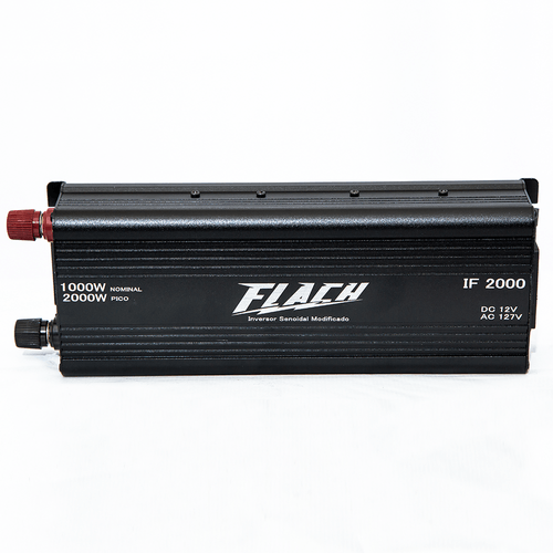 Inversor de Tensão IF2000 - 12v/127v - 1000W Nominal 2000W Pico