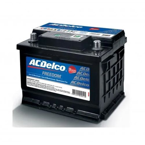 Bateria AcDelco 75 Amperes Silver Lado Positivo Direito 18 Meses de Garantia