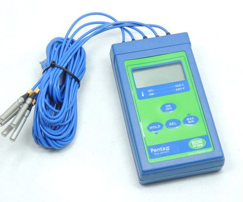 Termômetro Portátil C/5 Sensores Penta III Ver.01 Full Gauge
