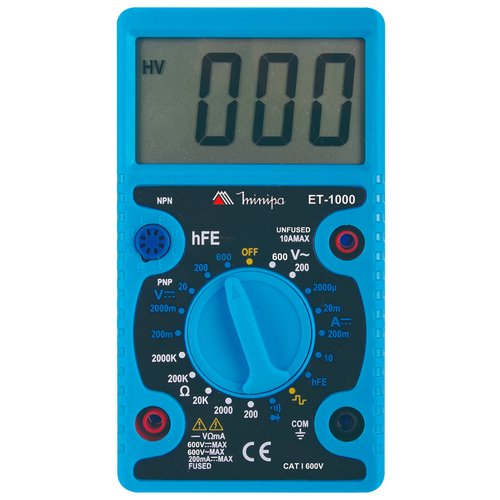 Multímetro Digital Minipa ET-1000